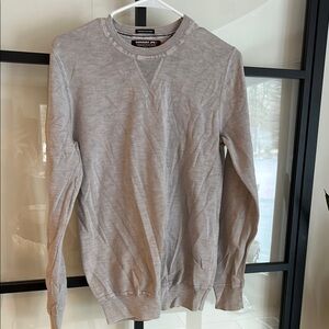 Superdry Light Heather Gray Crewneck Sweater